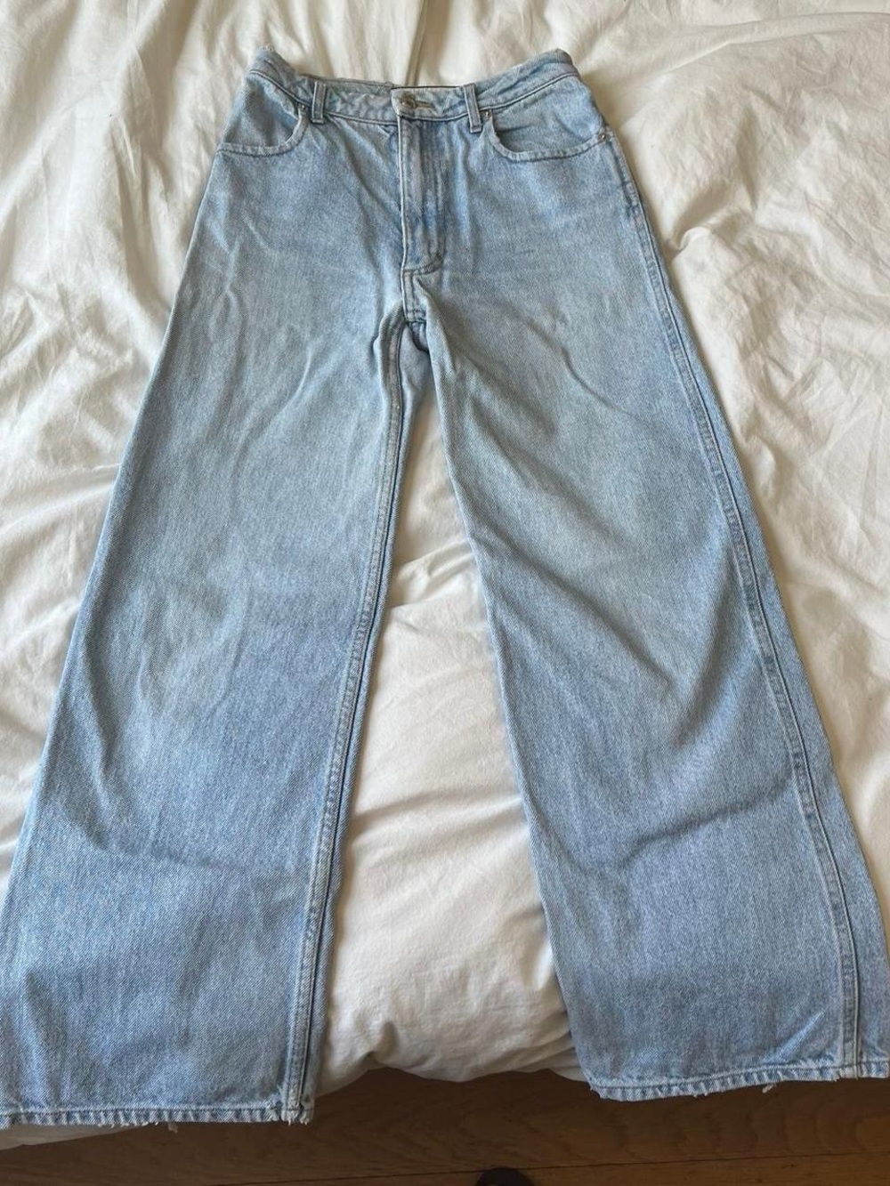 Eckhaus Latta Wide Leg Jeans